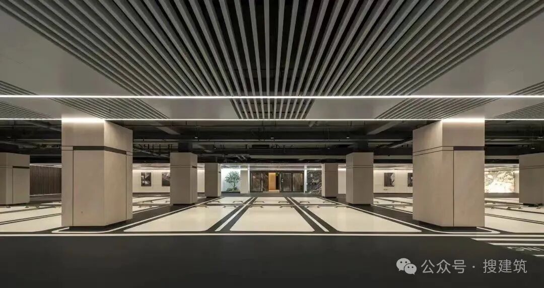 豪宅地下車庫“精細化”——「地庫大堂」“卷”得有點逆天了！